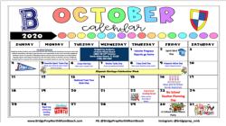 October Calendar